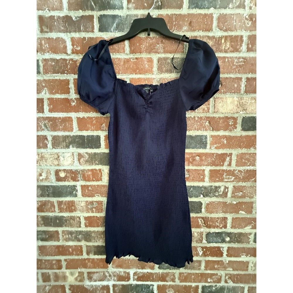 Navy blue Papaya brand‎ mini dress M